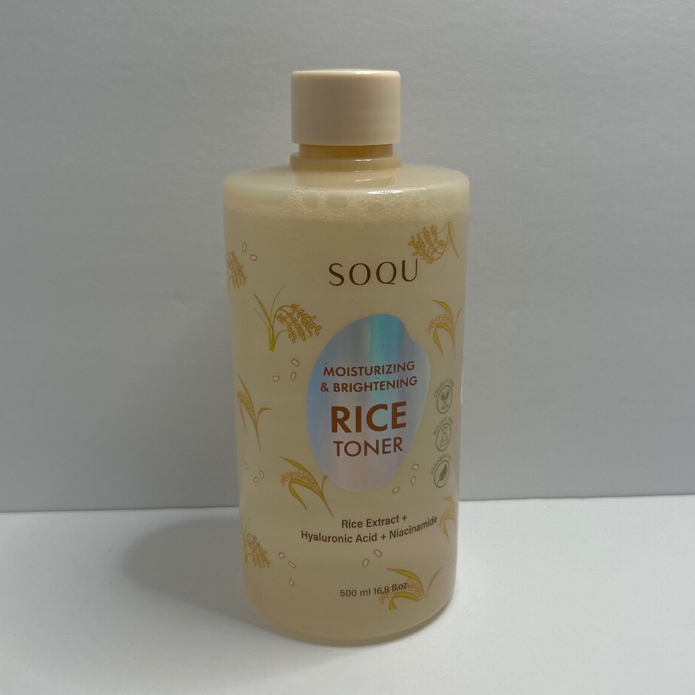 🍀 SOQU 🍀 Moisturizing & Brightening Rice Toner Beauty Skin Face Korea 🍀 2026